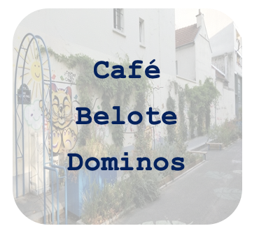 Café belote dominos